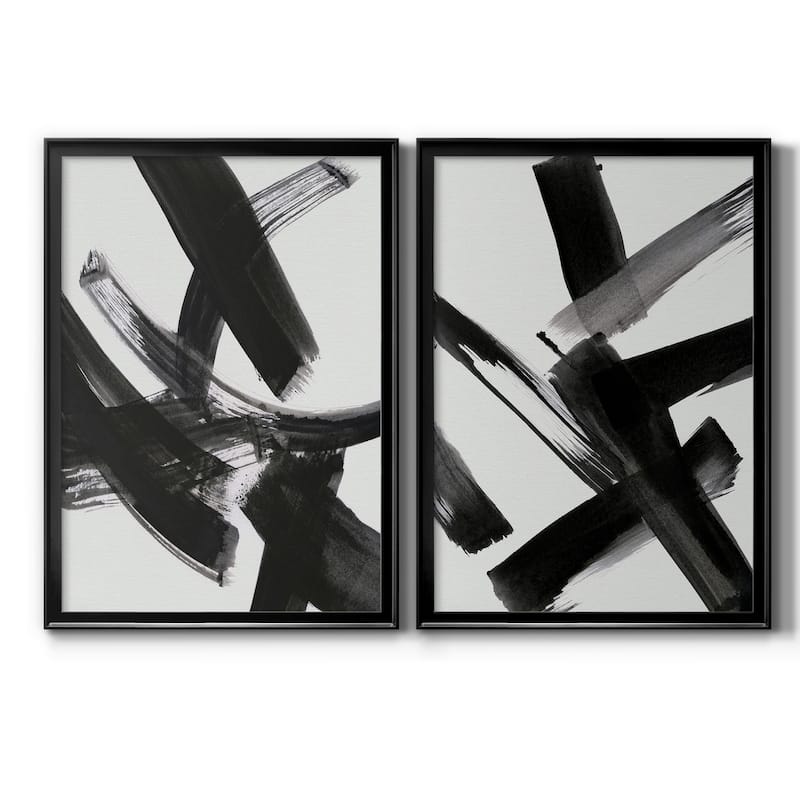 Black Magic I Premium Framed Print - Ready to Hang - Multi-Color - 26.5X36.5 - Black