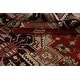 preview thumbnail 15 of 17, Geometric Heriz Oriental Area Rug Wool Handmade Living Room Carpet - 9'0" x 11'10"