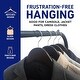 preview thumbnail 3 of 27, Wooden Clothes Hangers – with 360 Degree Swivel Hook and Non-Slip Shoulder Notch, Holds Up to 10 lbs