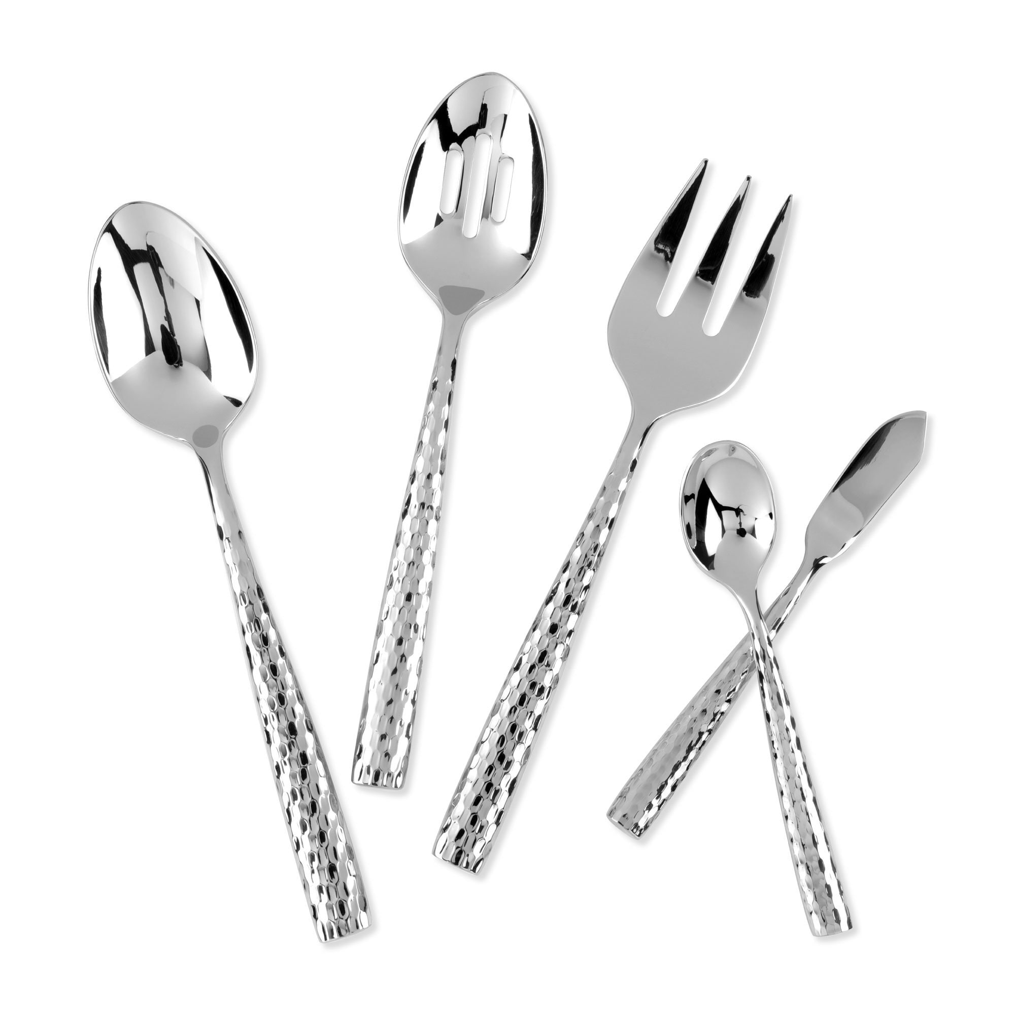 or 5 pc hostess set Choose spoons Mikasa Harmony Stainless Flatware knives 