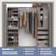 ClosetMaid Modular Closet Divided Shelf Unit