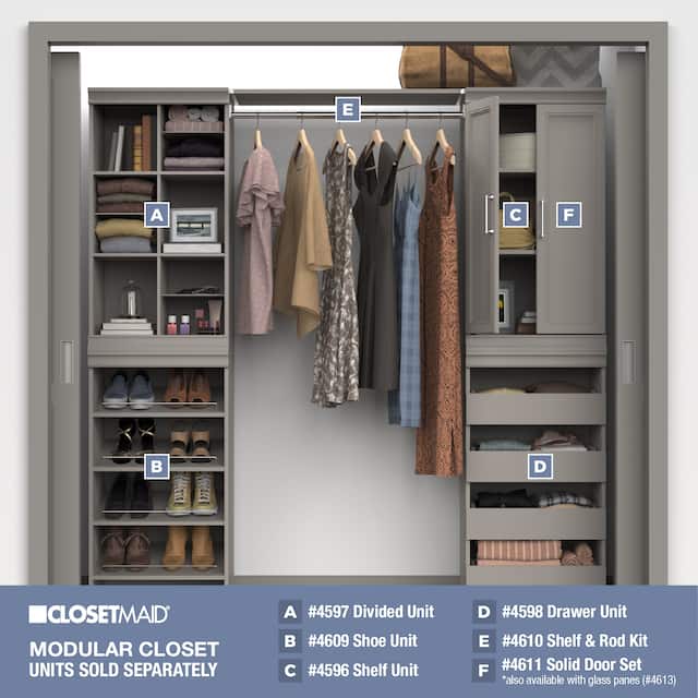 ClosetMaid Modular Storage 3-Shelf Unit