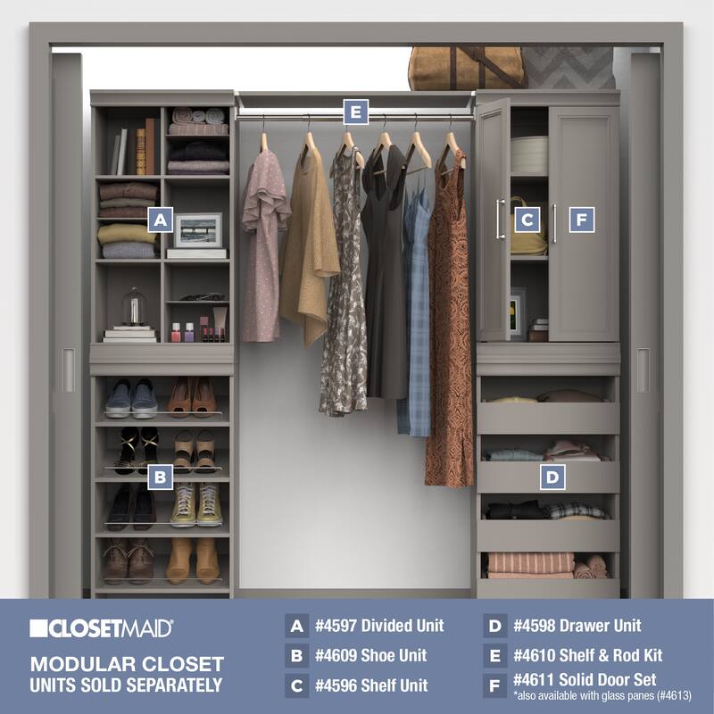 ClosetMaid Modular Storage 3-Shelf Unit