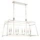 preview thumbnail 2 of 6, Libby Langdon for Crystorama Sylvan 8 Light Polished Nickel Chandelier - 42'' W x 25'' H x 18'' D