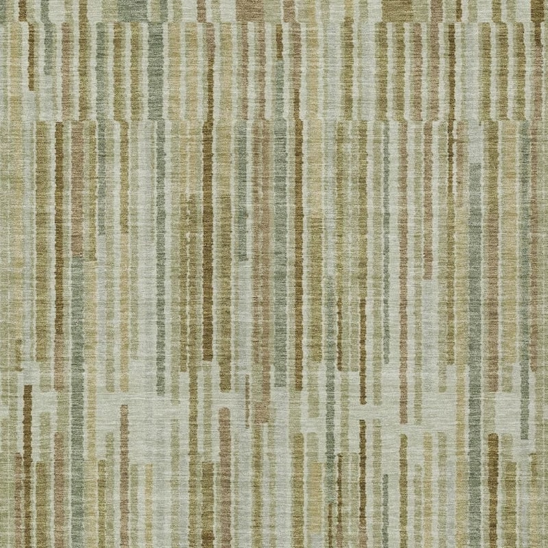 HomeRoots Striped Transitional Rectangle Outdoor Rug