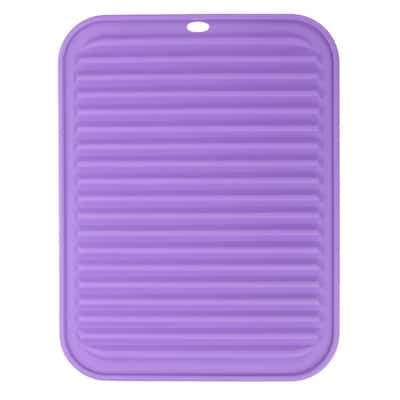 Silicone Dish Drying Mat, 9"x12" Trivets for Hot Pots and Pans