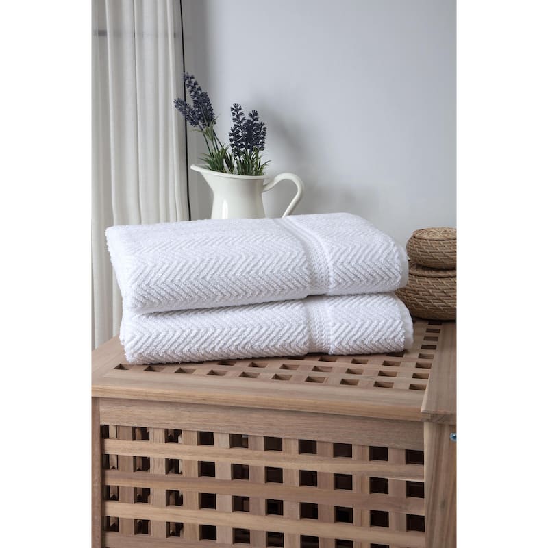 Ozan Premium Home 100% Turkish Cotton Maui Collection Luxury Bath Towels (Set of 2)