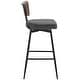 preview thumbnail 100 of 136, 26"/29" Faux Leather Swivel Counter/Bar Stools Set of 2/3