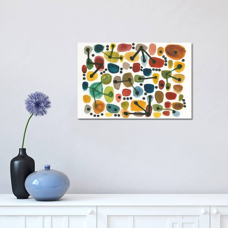 iCanvas "Mid Century I" by Cheryl Warrick Canvas Print - 12x18x1.5