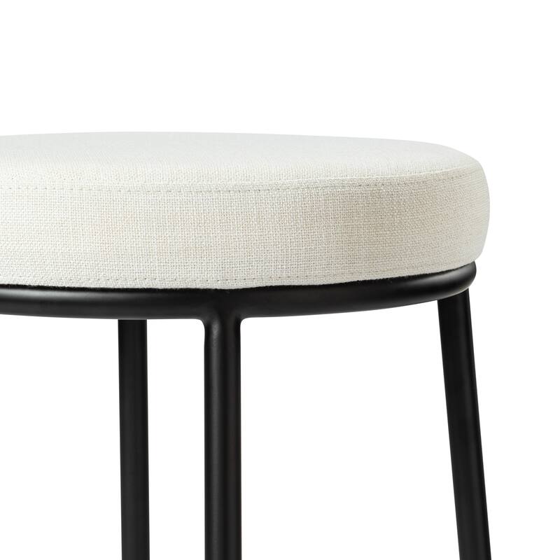 Maven Lane Stella Metal Kitchen Dining Stool