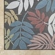 preview thumbnail 10 of 12, Livabliss Lakeside Coastal Floral Outdoor Area Rug