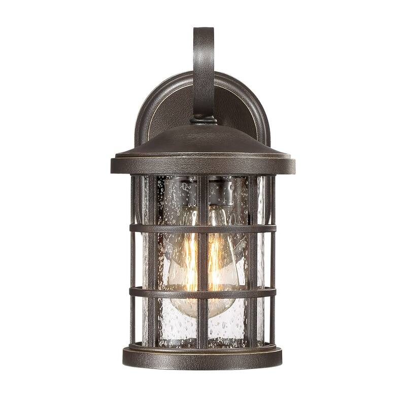 Bellevue Halifax Single Light 11" Tall Outdoor Lantern Style Wall