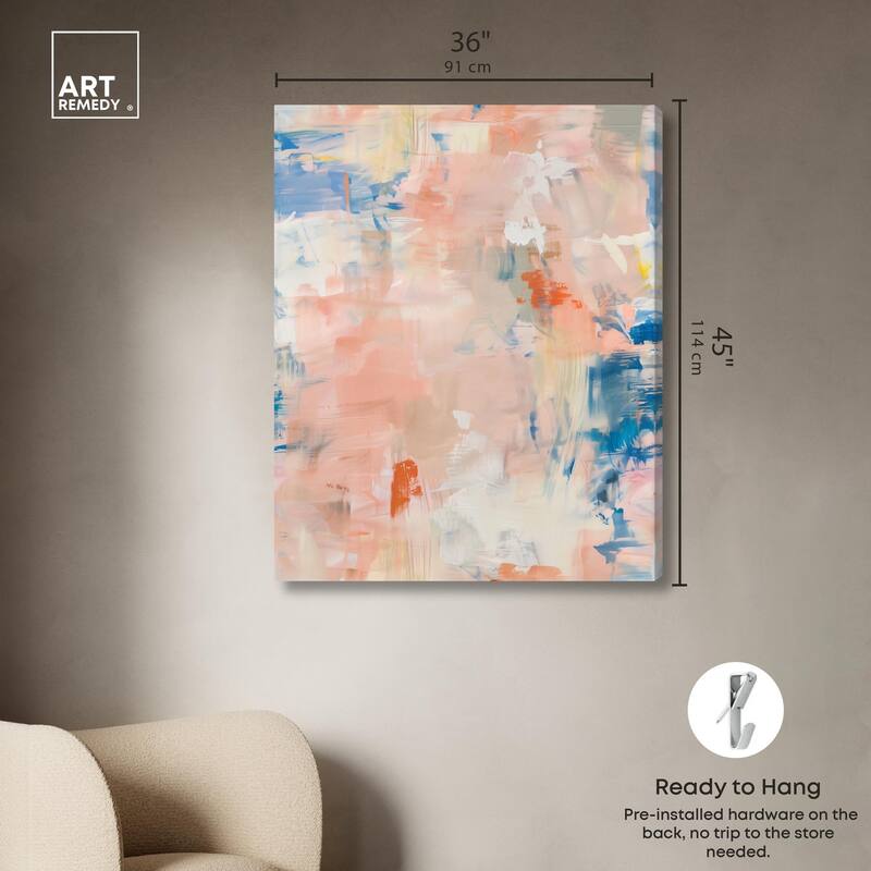 Kaleido Vortex II Canvas by Art Remedy, Gallery Wrapped