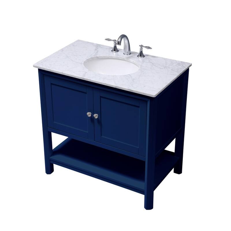 36" Single Bathroom Vanity Set
