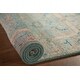 preview thumbnail 11 of 13, Floral Oushak Vegetable Dye Turkish Foyer Rug Handmade Wool Carpet - 2'0" x 3'11"