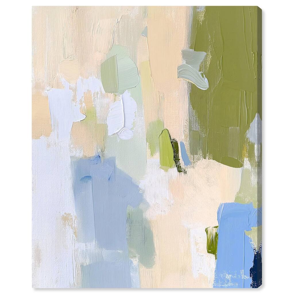 Clover Frost Canvas by Art Remedy, Gallery Wrapped