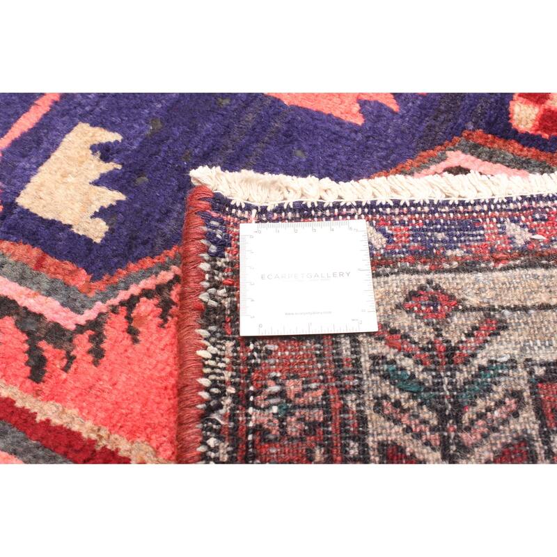 ECARPETGALLERY Hand-knotted Andelz Blue Wool Rug - 4'2 x 8'1