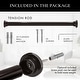 preview thumbnail 7 of 18, MERIVILLE 1-inch Diameter Metal Spring Tension Rod, Adjustable