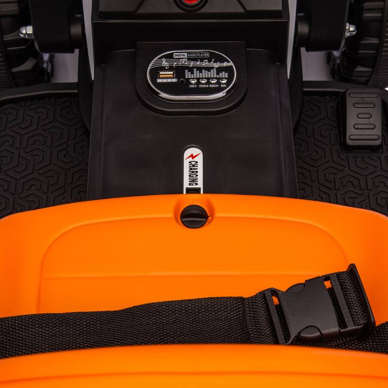 24v Kids Ride-On Electric Tractor Toy W/Parent Remote Control,3-Speed Adjustable,Built-In Music Player,Led Tail-Light