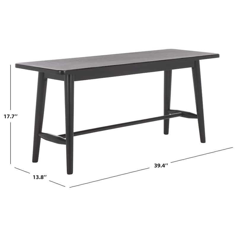 SAFAVIEH Home Florent Bench - 39"W x 14"D x 18"H