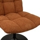 preview thumbnail 27 of 45, Art Leon Fabric Swivel Accent Chair with Ottoman