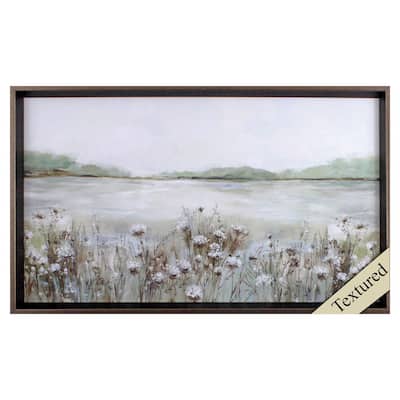 Propac Images Secret Lake I Textured Wall Art - Green