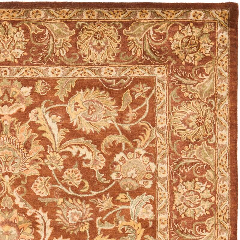 SAFAVIEH Handmade Golden Jaipur Racheal Traditional Oriental Wool Rug