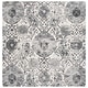preview thumbnail 61 of 111, SAFAVIEH Madison Belle Boho Glam Paisley Pattern Area Rug 10' Square - Cream/Silver - Square