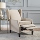 preview thumbnail 27 of 59, Wescott Wingback Pushback Recliner by Christopher Knight Home