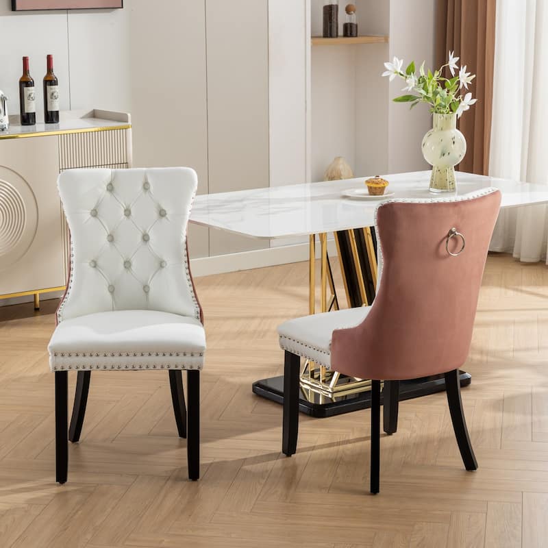 Upholstery Dining Chairs Set of 2