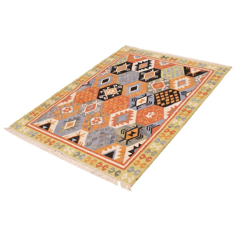 Ankara FW Copper Kilim 5'5" x 7'3" - 5'5 x 7'3