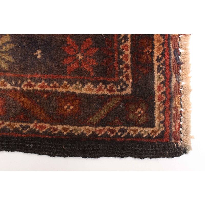 ECARPETGALLERY Hand-knotted Teimani Brown Wool Rug - 3'0 x 4'7