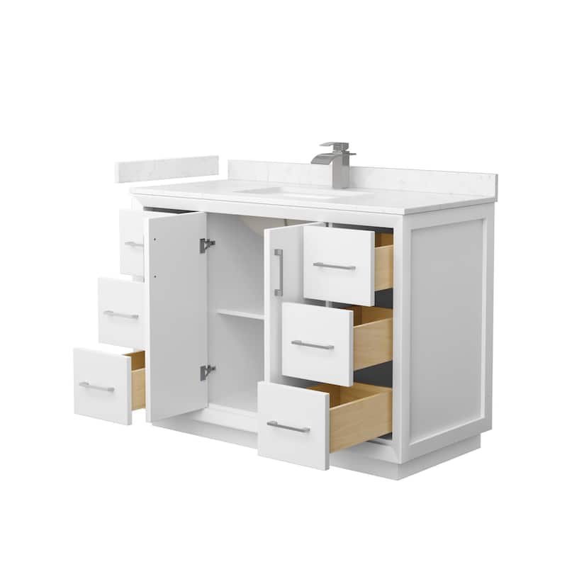 Wyndham Collection WCF414148S-VCA-UNSMXX Strada 48" Free Standing