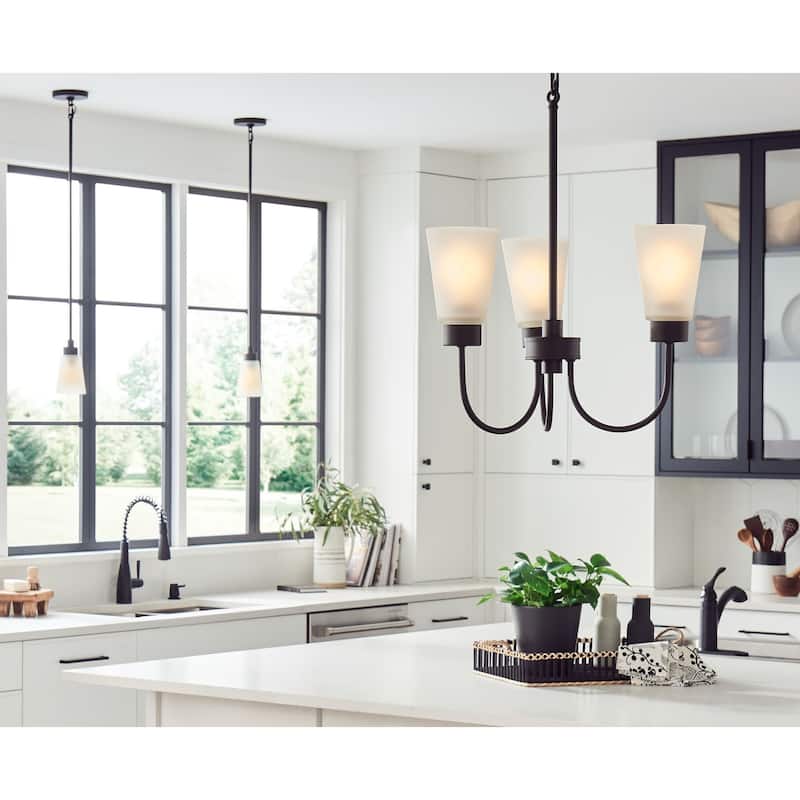 Kichler 52442 Erma 3 Light 18" Wide Chandelier