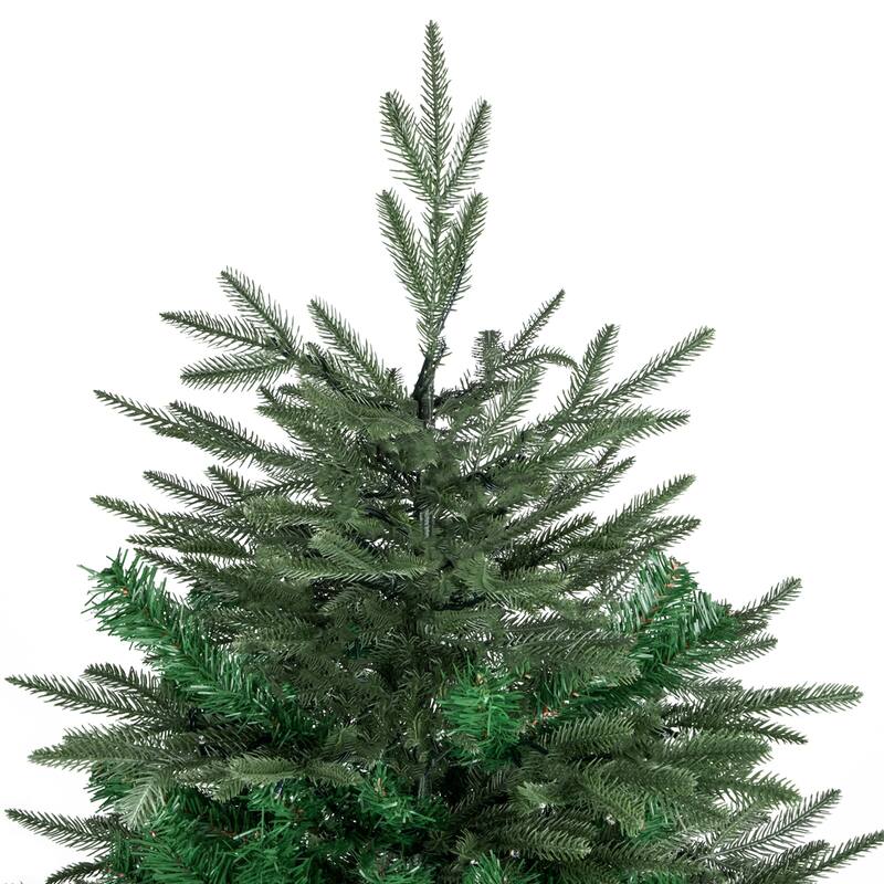 real touch™️ full hudson fir artificial christmas tree unlit 7.5' - 7.5 Foot