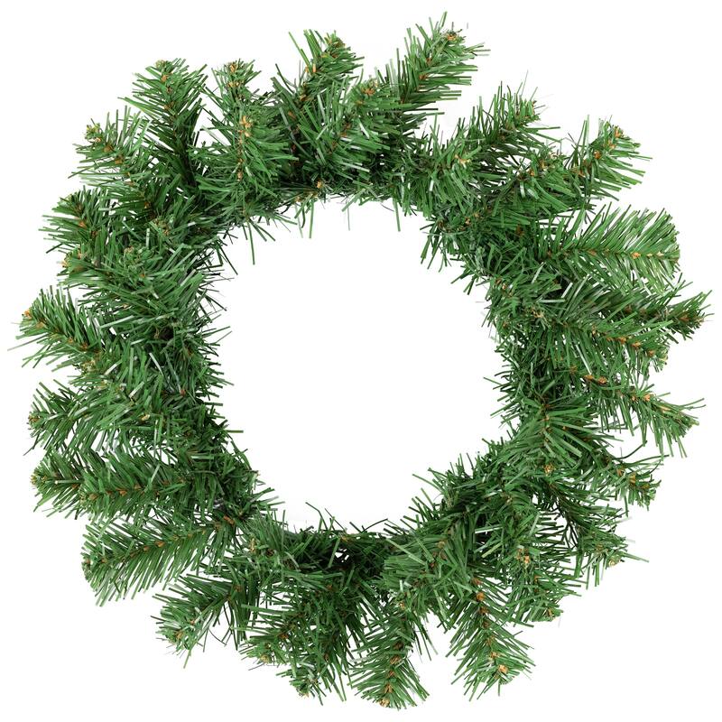 Deluxe Dorchester Pine Artificial Christmas Wreath - 10" - Unlit