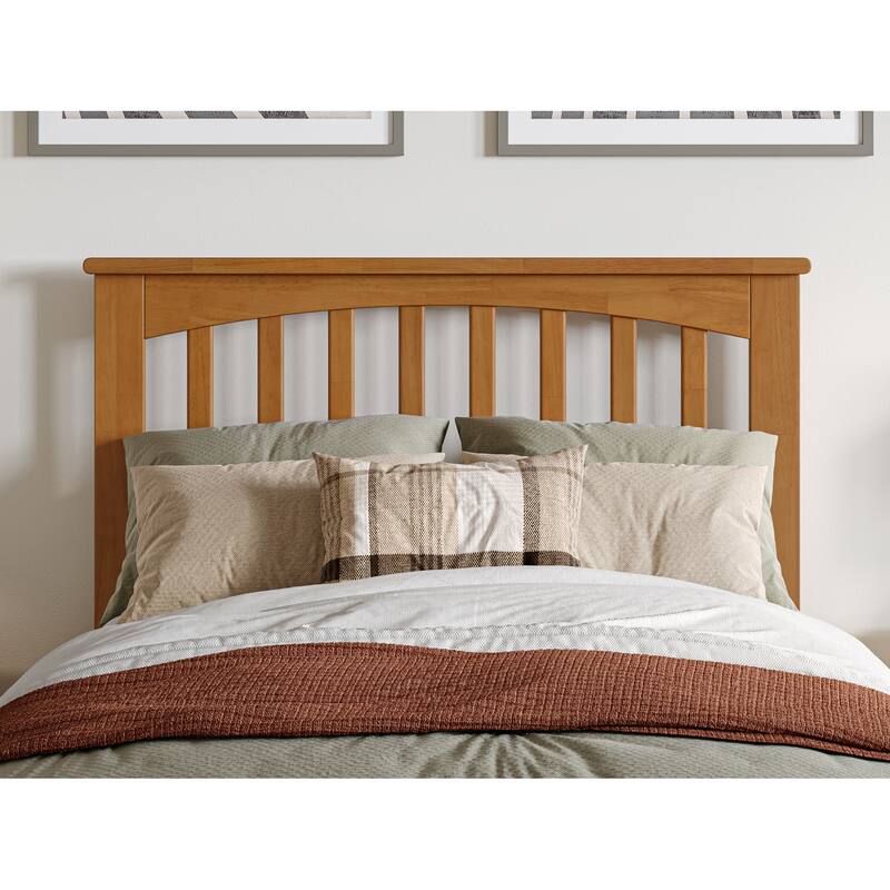 Mission Platform Bed with Footboard and Twin XL Trundle