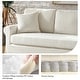 preview thumbnail 7 of 15, Enrico 82" Farmhouse Slipcovered Sofa with Rolled Armrest by HULALA HOME