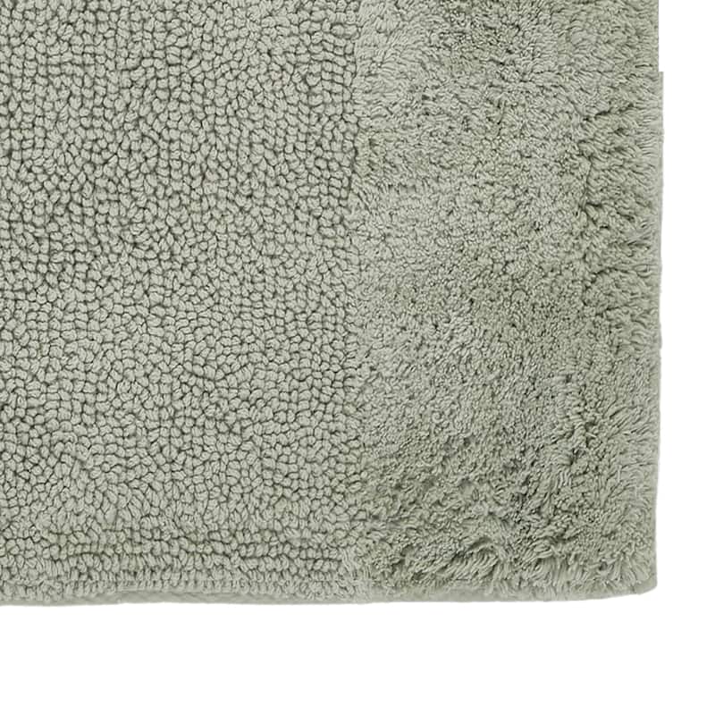 Better Trends Bath Rug 100% Cotton Water Absorbent Tufted Bathroom Rug Set for Shower, Sink Mats Machine Wash Granada Collection