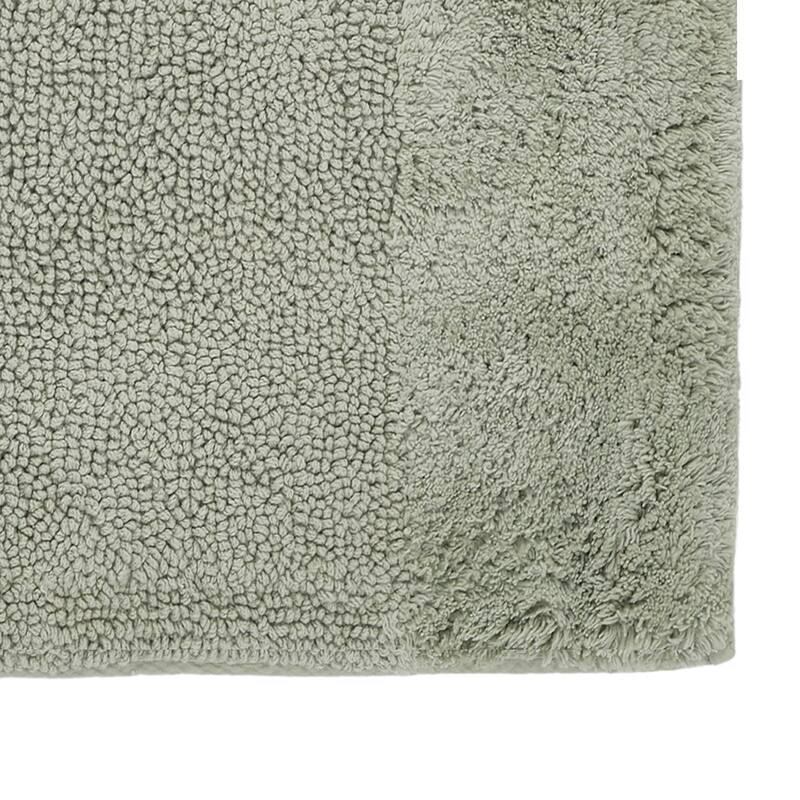 Better Trends Bath Rug 100% Cotton Water Absorbent Tufted Bathroom Rug Set for Shower, Sink Mats Machine Wash Granada Collection