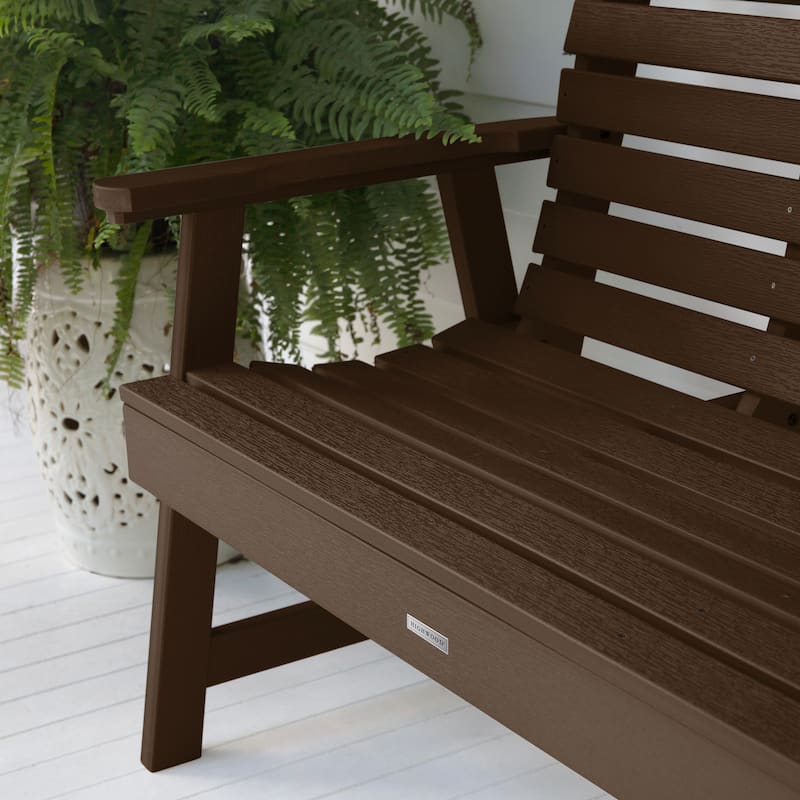 HIGHWOOD Weatherly Eco-Friendly 4-foot Garden Bench