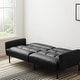 preview thumbnail 19 of 35, Lucid Comfort Collection Futon Sofa Bed with Box Tufting
