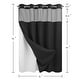 preview thumbnail 43 of 111, No Hook Waffle Weave Shower Curtain with Snap-in Liner