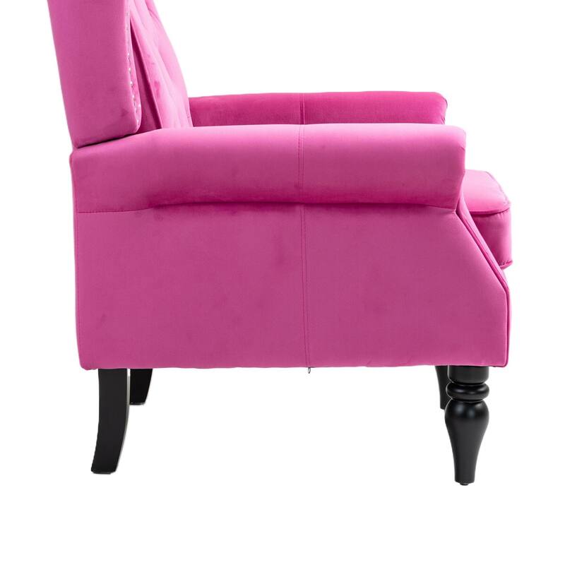 Mid Century Nailhead Decorative Armchair