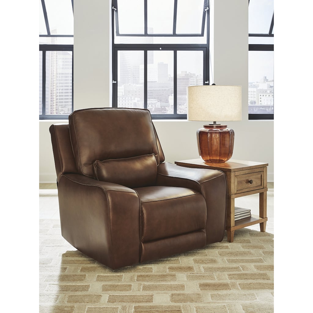 Signature Design by Ashley Spear Hill Brown Power Recliner