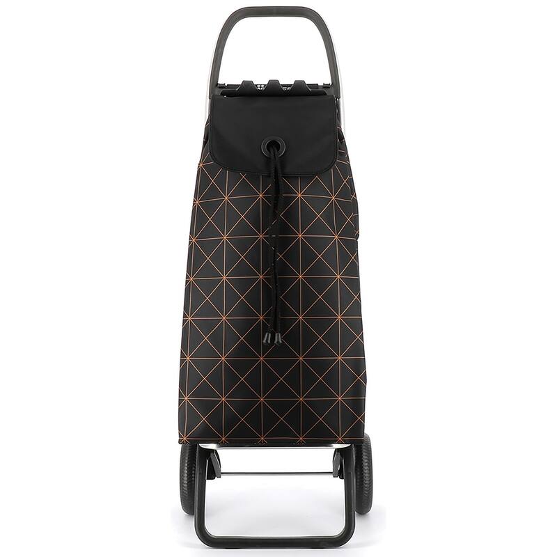 Rolser I-Max Star 2 Wheel Foldable Shopping Trolley - 16.14 in. W x 41.14 in. H x 12.6 in. D