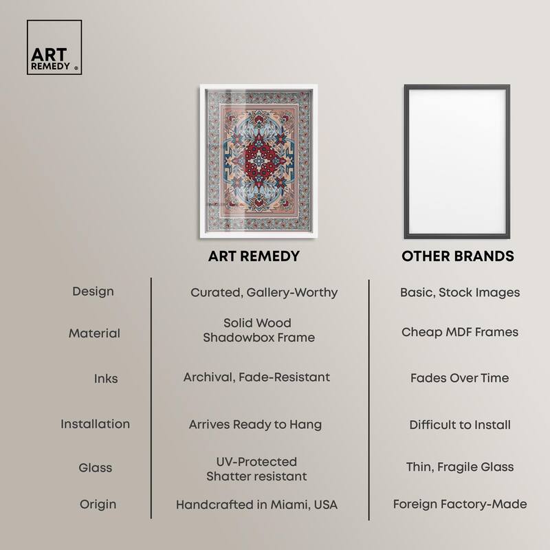 Ornamental bloom Shadowbox by Art Remedy