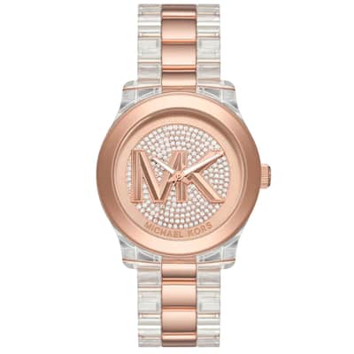 Michael Kors Women's Runway Rose gold Dial Watch - MK7355 - Rose gold - 6 (36)