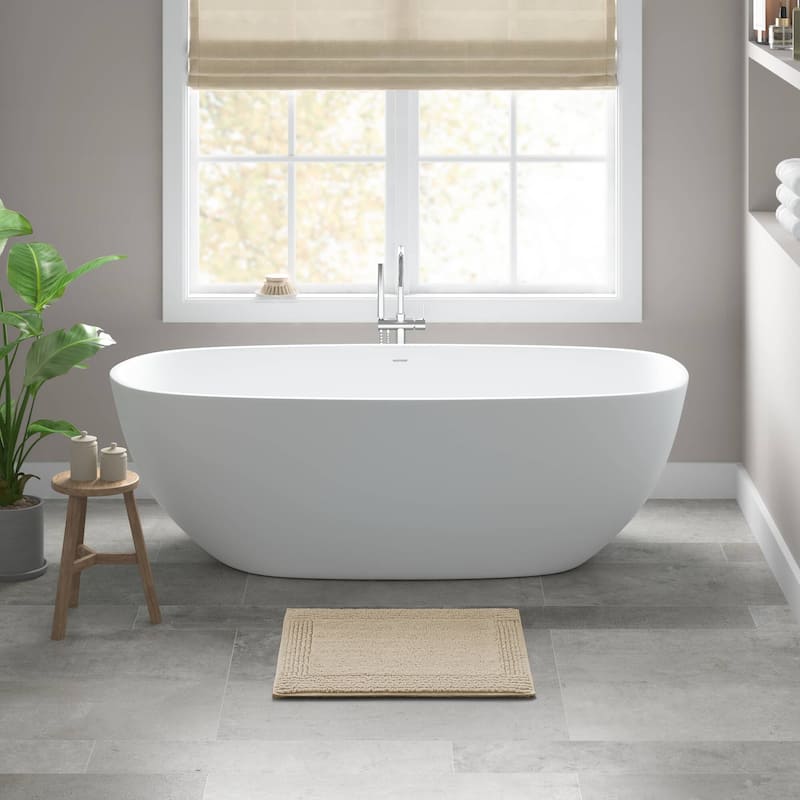 Madison Park Signature Splendor 100-percent Cotton Tufted 3000 GSM Reversible Bath Rug