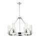 Option Striped Clear / Polished Nickel